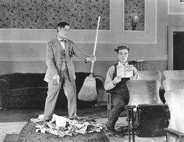 Buster Keaton, SHERLOCK, JR., Metro-Goldwyn, 1924, **I.V.